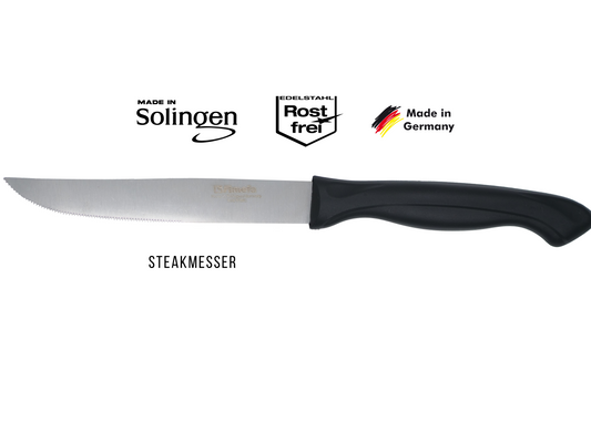 Amefa Solingen Steakmesser DIANA 6Stk.Küchenmesser, Fleischmesser - Rostfrei, Edelstahl