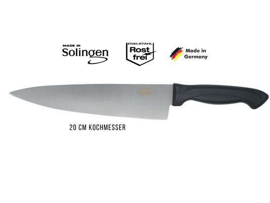 Kochmesser 20cm SOLINGEN AMEFA , Rostfrei, Klingenstahl, Made in Germany